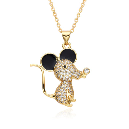 BLACK FRIDAY SALE 60% OFF✨Creative Colorful Zirconia Animal Necklace