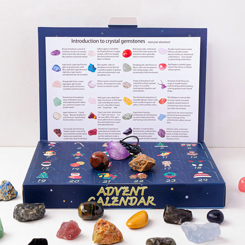 24 Pcs Christmas Advent Calendar Gift Box