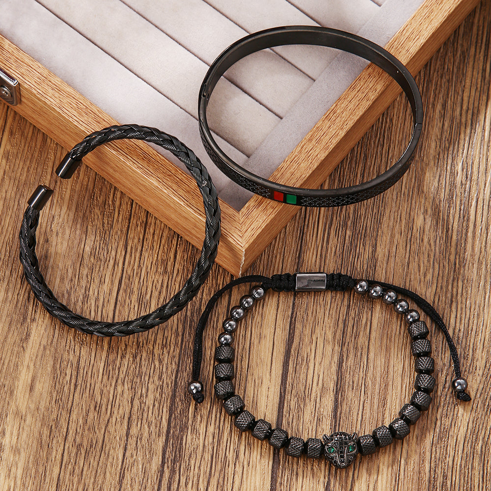 Leopard Deluxe Stripes Bracelets