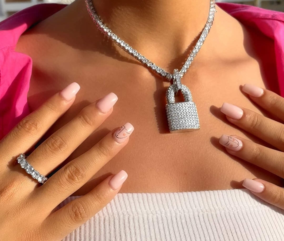 Lock Tennis PRINCESS Necklace