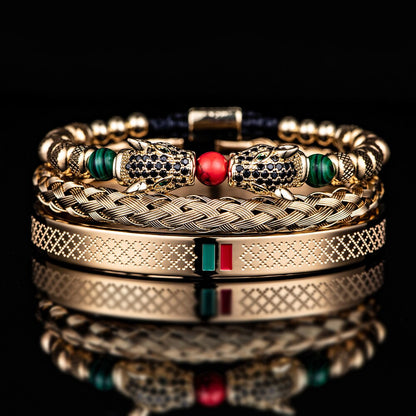 Double Leopard Stripes Bracelets