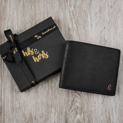 To My Man Leather BIFold Wallet