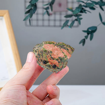 Natural Healing Gemstone Raw Crystal Stone Hedgehog Carving Crafts Decoration