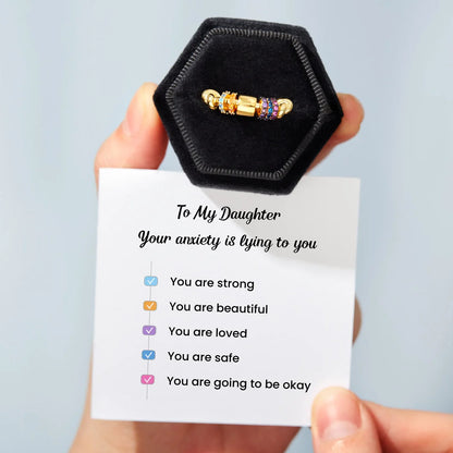 Your Anxiety Is Lying Fidget Spinner Ring