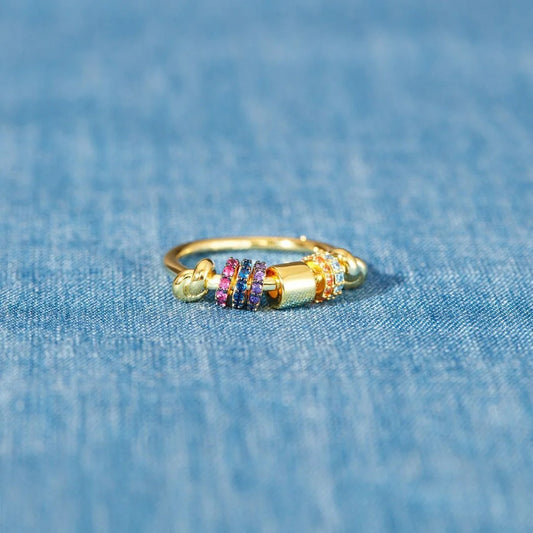 Your Anxiety Is Lying Fidget Spinner Ring
