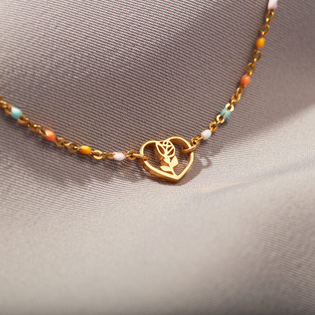 Redamancy Heart Rose Bracelet