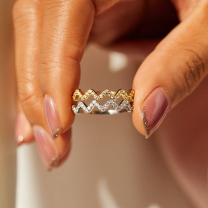 The Life’s Highs and Lows Keepsake Ring