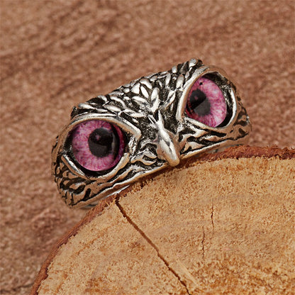 Adjustable Owl Ring - For Bird Lover