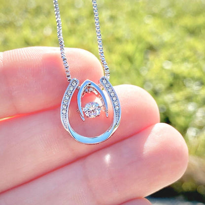 Be bold and beautiful- Horseshoe Necklace, New Year Gift