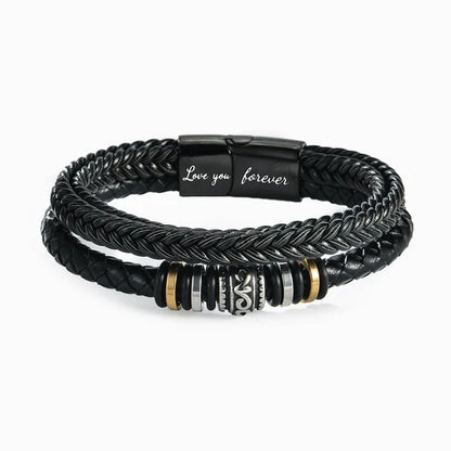 🌊Summer Hot Sale✨To My Son Love You Forever Bracelet
