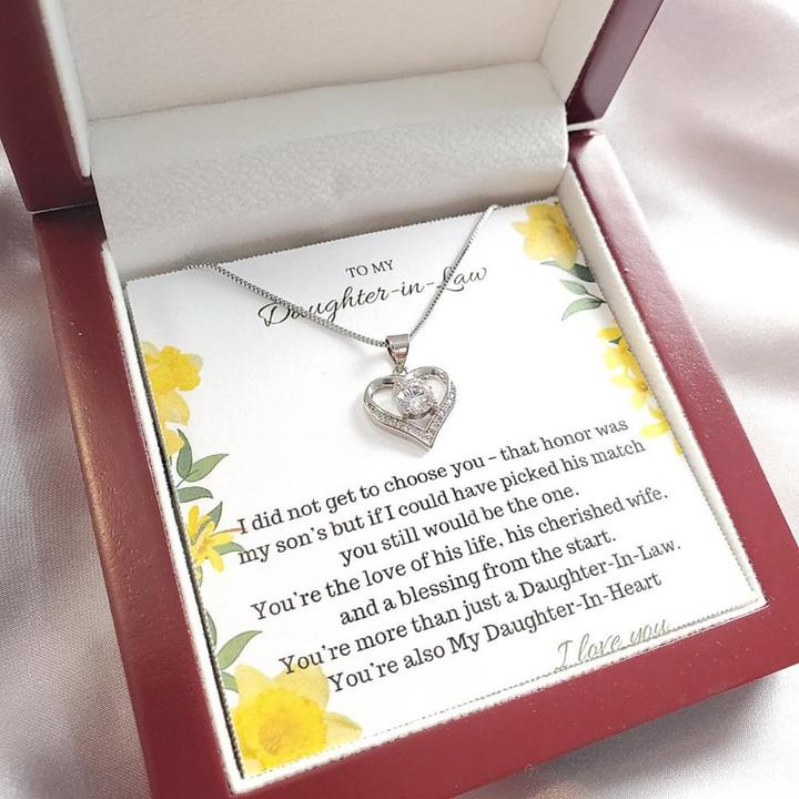 To My Daughter-in-Law | LOVE HEART NECKLACE 💓