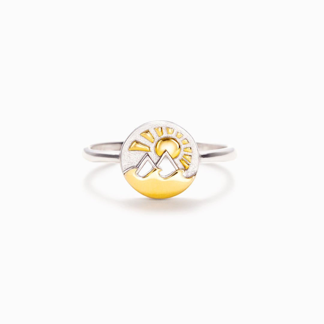 Highest Peak Furthest Shore Mountain & Ocean Ring
