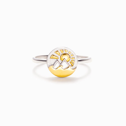 Highest Peak Furthest Shore Mountain & Ocean Ring