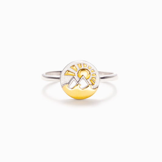 Highest Peak Furthest Shore Mountain & Ocean Ring