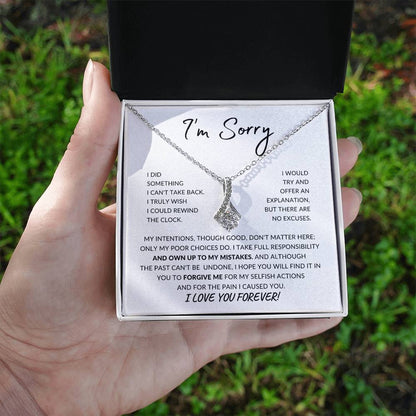 Apology Gift For Her - I Take Full Responsibility - Alluring Beauty Necklace
