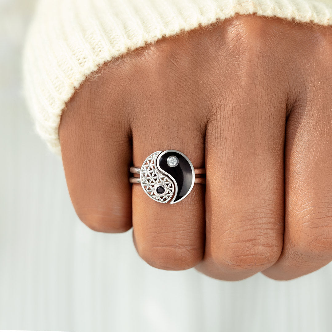 You Are the Yin To My Yang Ring Set