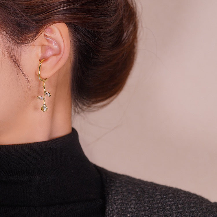 🌸Rose Ear Clip