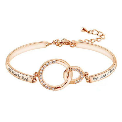 To My Best Friend 'Sisters By Heart' Bracelet