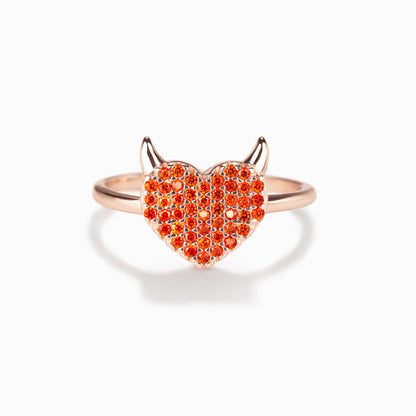 You're Badass With A Big Heart Devil Ring