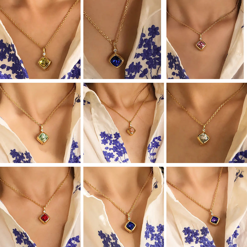 10 Style in 1 Jewelry Pendant Necklace