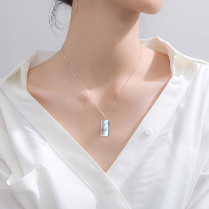 925 Sterling Silver Hummingbird Necklace - Gift For Animal Lover