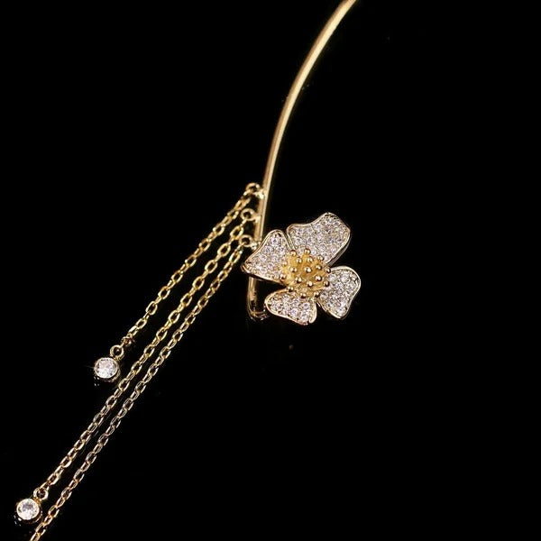 -Butterfly Tassel Style Zircon Earrings | Perfect Gift🎁