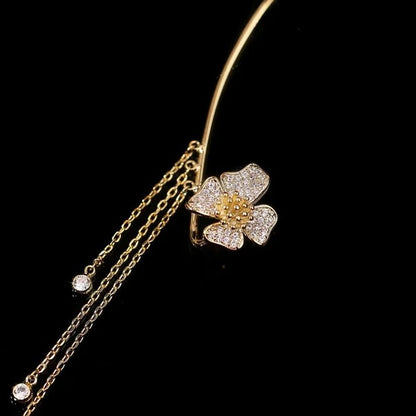 -Butterfly Tassel Style Zircon Earrings | Perfect Gift🎁