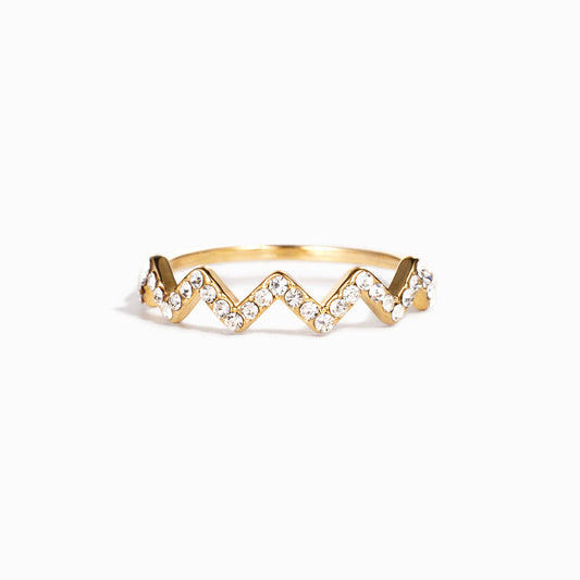 925 Sterling Silver To Daughter From Mom Highs And Lows Ring