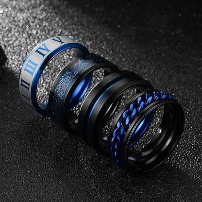 Rotating Collection Rings