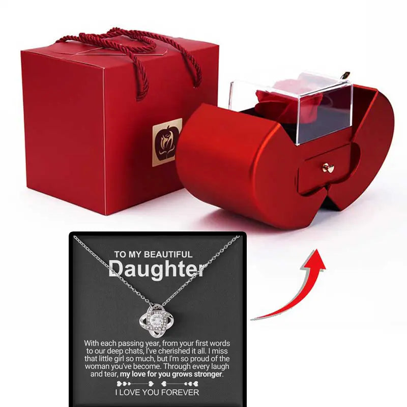 Forever Rose -Apple Box To My Daughter