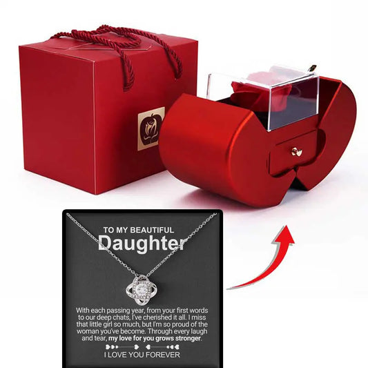 Forever Rose -Apple Box To My Daughter