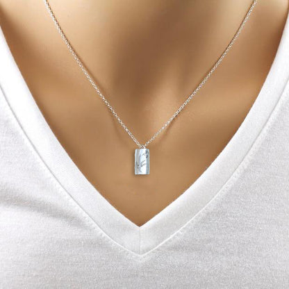 925 Sterling Silver Hummingbird Necklace - Gift For Animal Lover