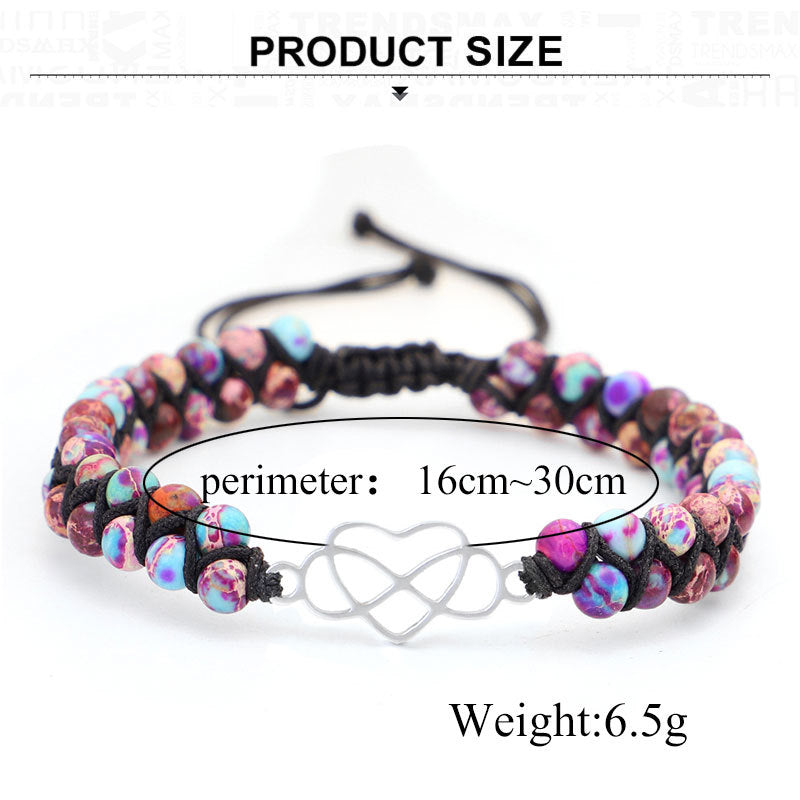 For Granddaughter - For You Are Always In Mine Beads Bracelet