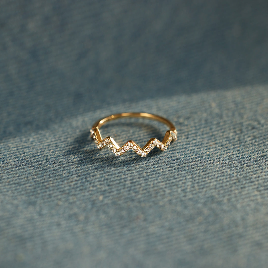 925 Sterling Silver To Daughter From Mom Highs And Lows Ring