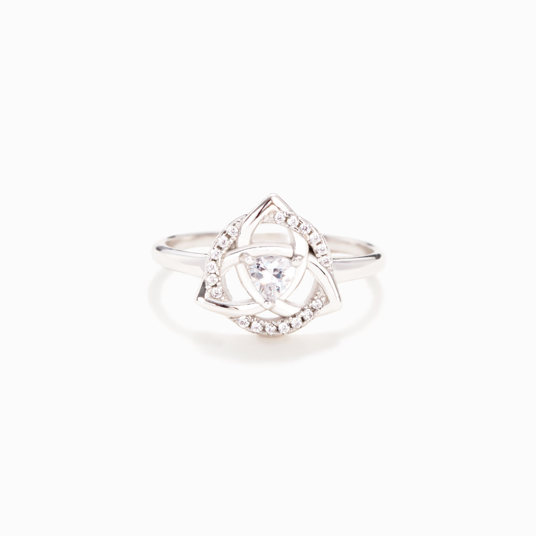 Celtic Knot Ring For Daughter