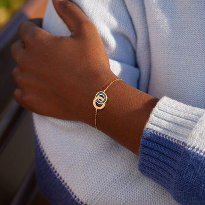 For Friends Unbreakable Bond Linking Circles Bracelet