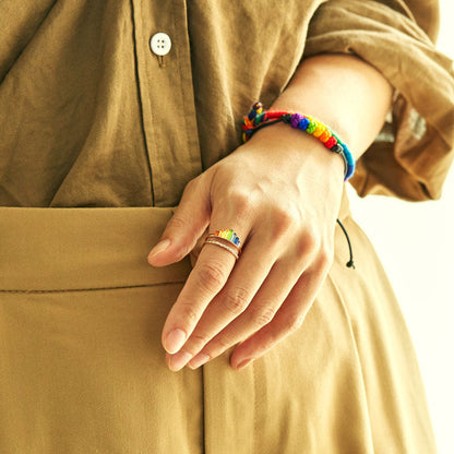 Granddaughter Rainbow Ring