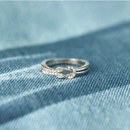 To My Granddaughter - Keep Me In Your Heart Infinity S925 Ring