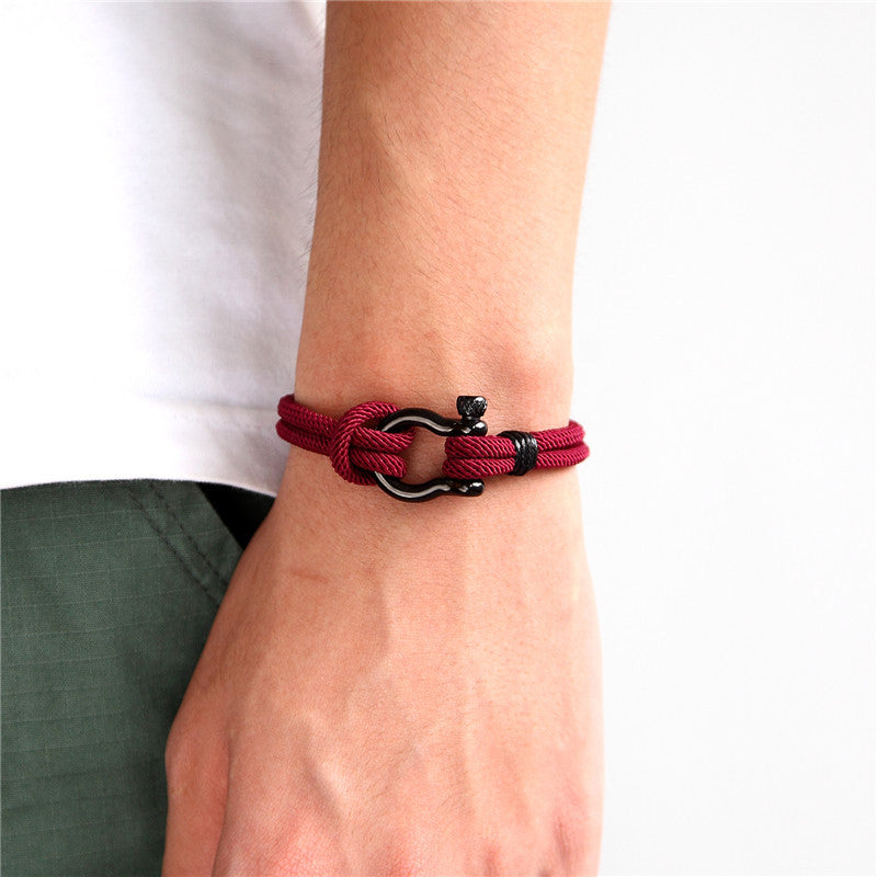 Love You Forever Nautical Bracelet