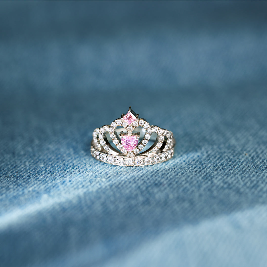 Adjust Your Crown and Handle It Crown Ring S925