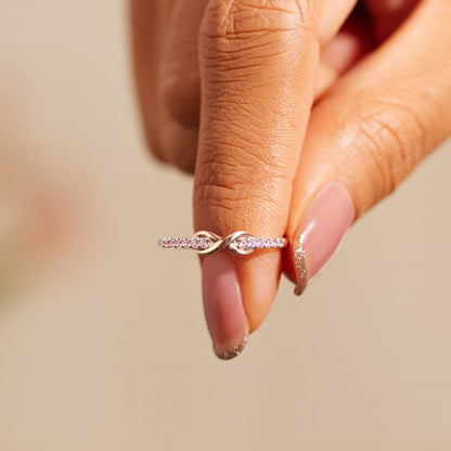 Grandmother & Granddaughter Forever Linked Together Ring