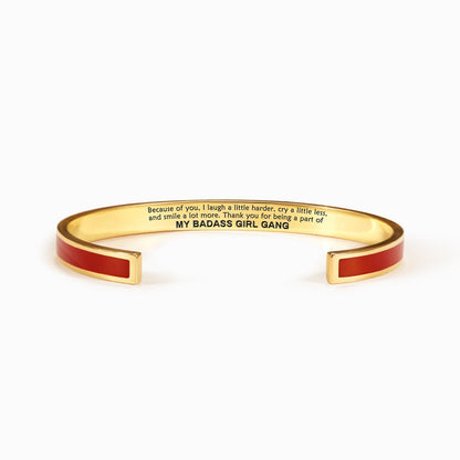 🌊My Badass Girl Gang Multiple Color Bangle