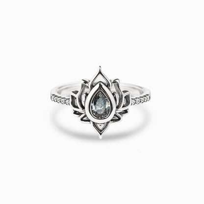 F♥︎ck It And Begin Again Lotus Ring