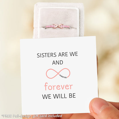 Sisters Are We Infinity Ring