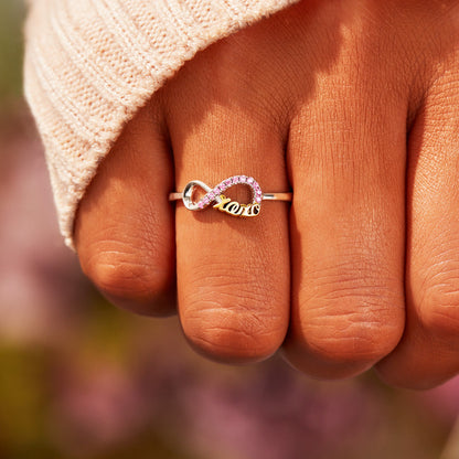 Grandma Never Runs Out of Hugs & Kisses XOXO Ring