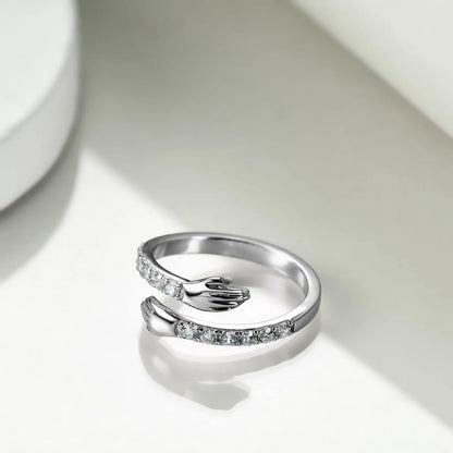 FOR GRANDDAUGHTER - FILLED IT WITH MY LOVE AND LIGHT HUG RING