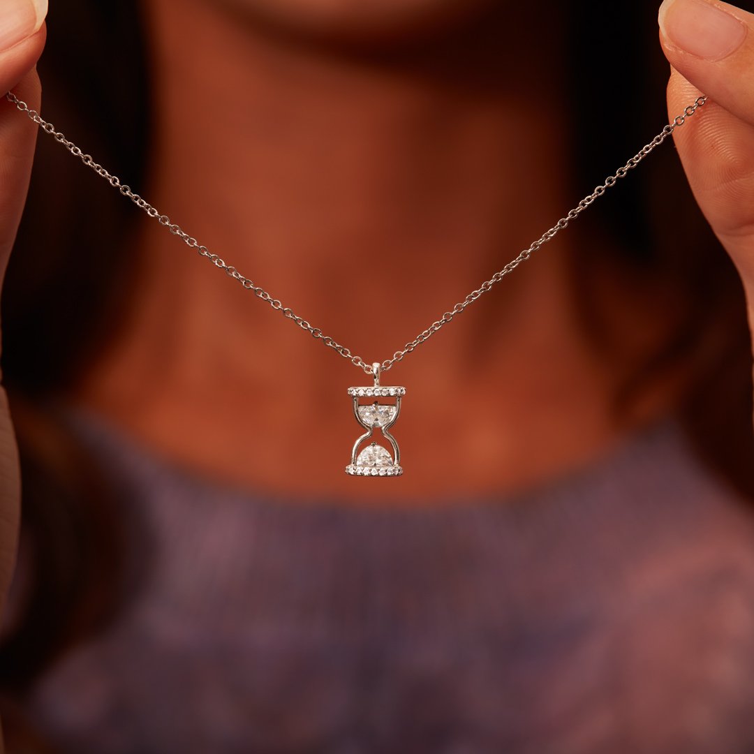 To My Smokin' Hot Soulmate Hourglass Necklace