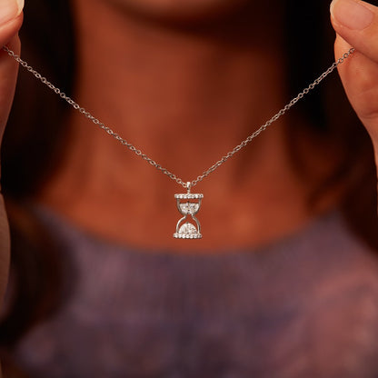 To My Smokin' Hot Soulmate Hourglass Necklace
