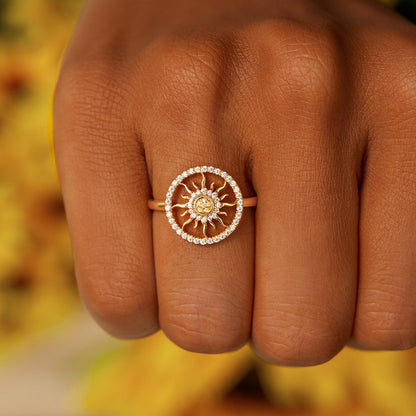 The Sun Will Rise Sunshine Ring