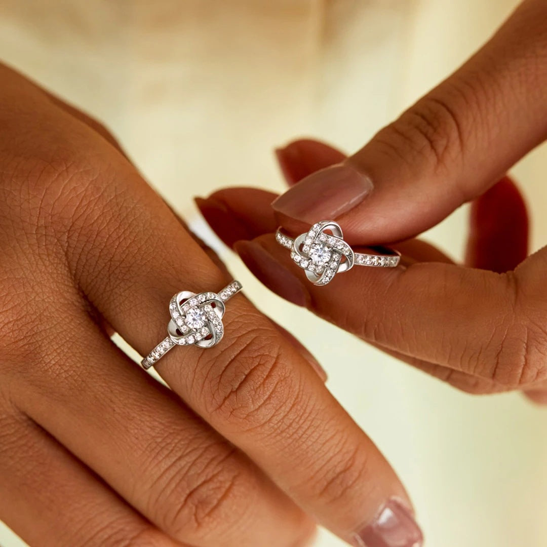 To My Beautiful Daughter - Forever Love Knot Ring